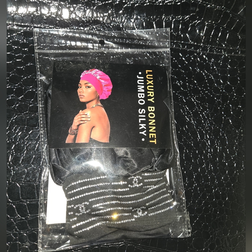 NIP Bling Lux Silky Hair Bonnet